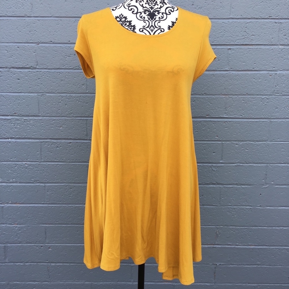 🆕 - POETRY Mustard cotton dress